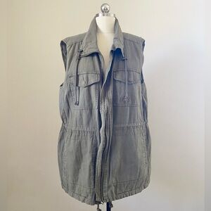 Velvet by Graham & Spencer Olive Green Vest